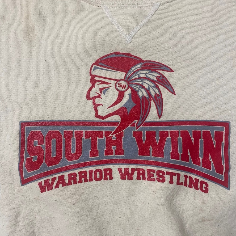Russell Athletic South Winn Warrior Wrestling Sweatshirt Crewneck Small - Picture 4 of 8